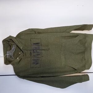 Primal Driven- Mens Dark Green Primal Mafia Hooded Sweatshirt/Hoodie Sz. M